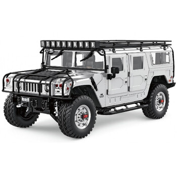 5g网络远程遥控车4g控制车成人合金玩具110车模型美国悍马大越野白色