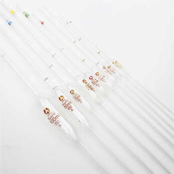 博美玻璃大肚吸管1 2 3 5 10 25 50 100ml a级 胖度移液吸管 单标