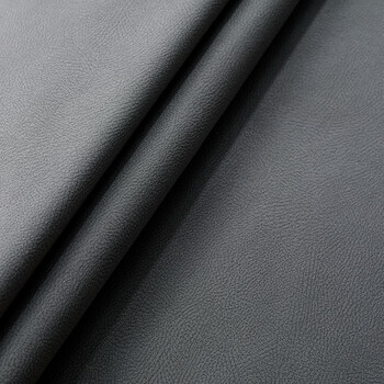 沙发布料飘窗垫坐垫沙发套罩软硬包纯色仿皮绒布自己做15灰色裂纹纹理