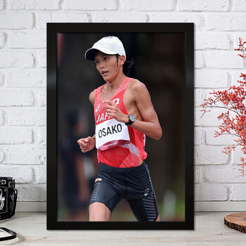 狼天影  大迫杰海报墙贴画osako马拉松田径跑步长跑体育运动员宿舍