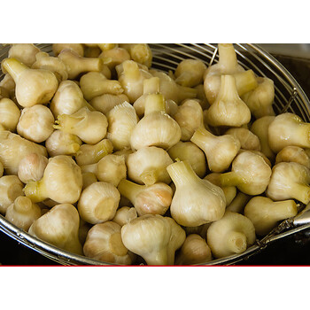 四川坛泡咸大蒜1000g腌制原味泡菜蒜瓣咸酸大蒜头腊八嫩蒜2斤商用袋装