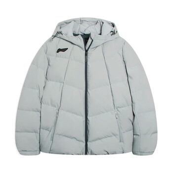 李宁lining李宁短款羽绒服男士冬季2022新款防风休闲连帽鸭绒运动服