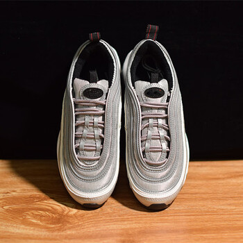 官方旗舰店正品 undefeated max97 og 3m反光黑白联名银子弹男鞋 银