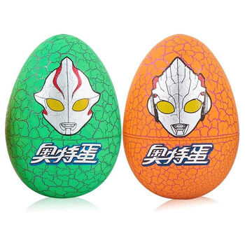 添乐卡通王奥特曼奥特蛋扭蛋玩具2个小蛋