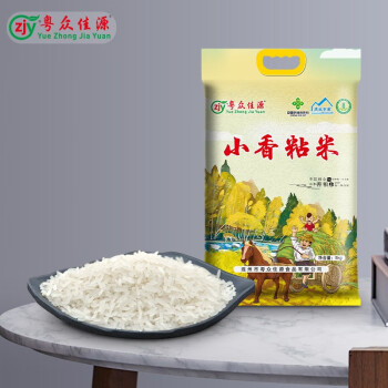 粤众佳源（zjy Yue Zhong Jia Yuan） 小香粘米5KG新米油粘米香米 5kg