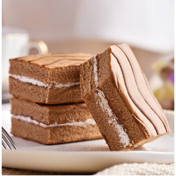 弘一提拉米苏夹心蛋糕整箱早餐面包西式千层小吃休闲零食品提拉米苏