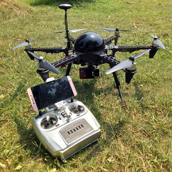 【飞行版】apm m8n/mc8b遥控器 升级显示 f550 pro版无人机 光头罩 1