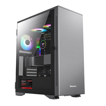 航嘉gx680x白色机箱主机电脑e-atx钢化玻璃大侧透支持360水冷智宙