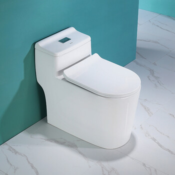 言竹 家用马桶节水防臭坐便器陶瓷小户型卫生间抽水座便器卫浴 m-zd2