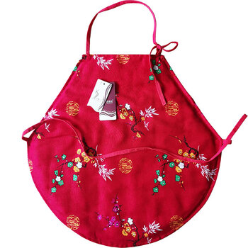 艾绒肚兜女性纯棉艾草保暖护胃暖胃大人睡觉护肚子防着凉神器 金梅