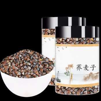 药声录(yaoshenglu)中药材荞麦子 带壳荞麦子 金荞麦籽 3罐共发750克