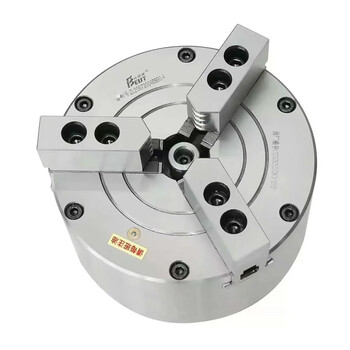 比优特气动卡盘 三爪中实气动卡盘160 200 250气动卡盘 bk250sq整套