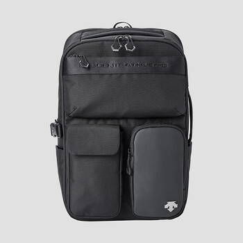 descente迪桑特运动休闲男女款双肩背包新款黑色bk20升以下