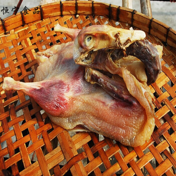 【抖音爆新款】650g风干腊鸭广东连州东陂腊味蜡肉农家自制风干鸭土鸭