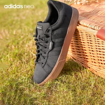 adidas阿迪达斯官网neo DAILY 3.0男子休闲帆布鞋FW7046 黑39(240mm)【图片价格品牌报价】-京东
