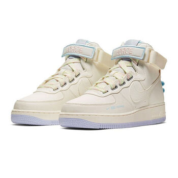 【官方旗舰自营店】 1 af1空军一号独角兽樱花粉女子浅粉 米白解构