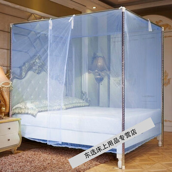 sevenmoons用卧室蚊帐老式加密15米大床蚊帐18单双人12床加大防蚊2米