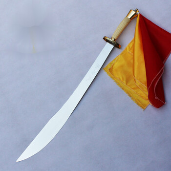 武术花刀表演刀武术刀单刀练功刀软刀武术表演刀花刀未器材中号刀彩