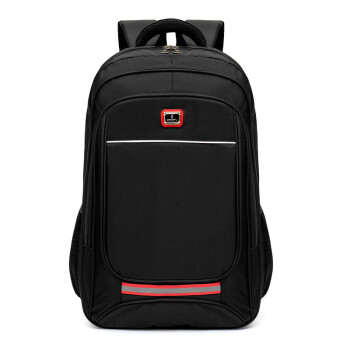 卓尔仕休闲潮流男女中学生个性运动背包新款大容量旅行电脑包运动双肩包 红色 16寸