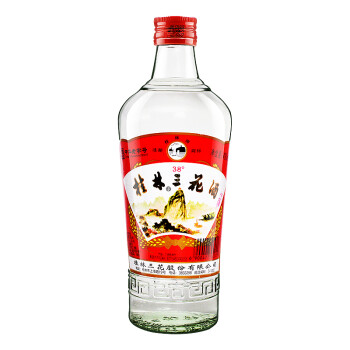 桂林三花酒   米香型 玻瓶 38度 480ml 单瓶装