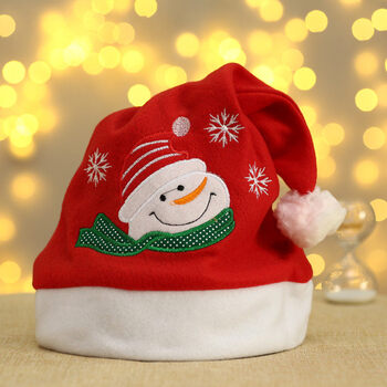 浪莎圣诞帽圣诞节品长毛绒儿童成人圣诞帽子头饰雪人鹿角帽子装扮秋冬