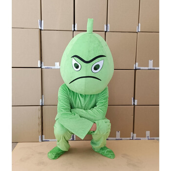 允鹿植物大战僵尸向日葵豌豆 六一儿童万圣节cos玩偶装扮道具头套衣服