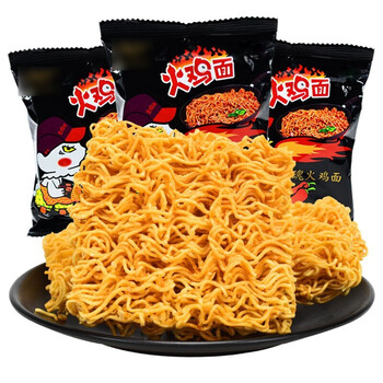 干吃火鸡干脆面超辣掌心脆方便面麻辣味休闲零食吃货福利办公室小吃