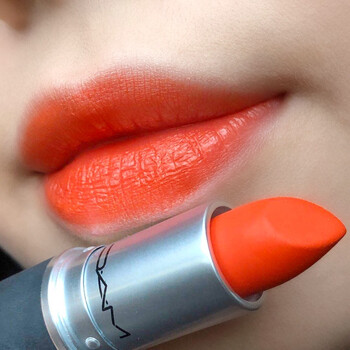【官方旗舰】七夕节礼物mac口红607lady danger橘红色魅可橘色303珊瑚