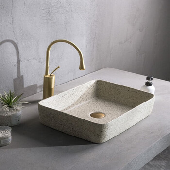 科勒(kohler)陶瓷台上盆洗手盆单盆家用台盆创意卫生间侘寂风洗 dp654