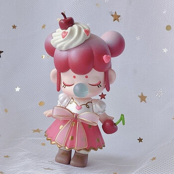 梦境下午茶盲盒女孩2021网红新款草莓蛋糕小贵妇隐藏摆件礼物 纸杯