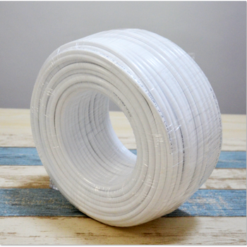 纯水净水饮水机2分管100米食品级带字白管净水器水管2分pe软管