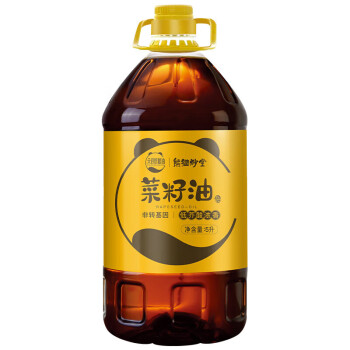 i天府好粮油四川低芥酸浓香菜籽油食用油5l用油5l