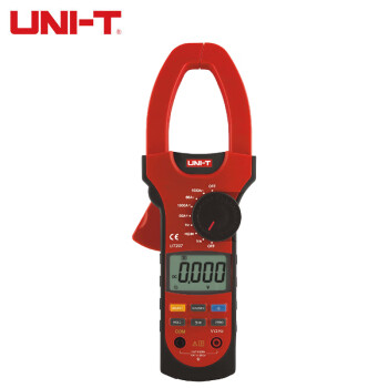 优利德（UNI-T）UT207 真有效值数字钳形万用表工业级交直流电流表钳表1000A