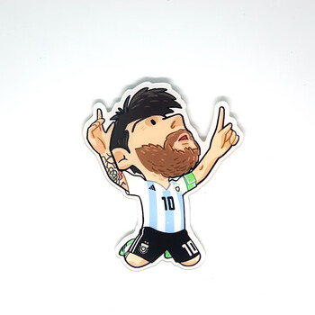 博著巴萨梅西冰箱贴2022卡塔尔世界阿根廷联名周边纪念品亚克力卡通