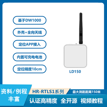 uwb测距室内定位基站标签模块开发板教程dw1000dw3000pdoa跟随车 150