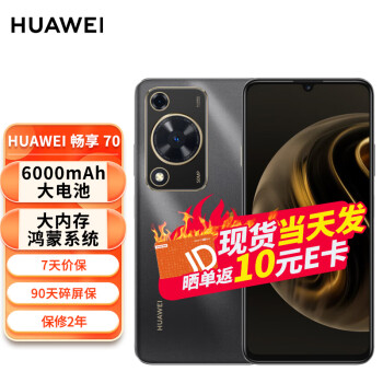 HUAWEI Ϊ70 6000 ڴ HarmonyOS 4  ֻ 256GB ׽