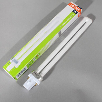 x s5w 7w 9w 11wg23两针插拔管荧光灯h型灯管h管 9w两针827/黄光 0-5w