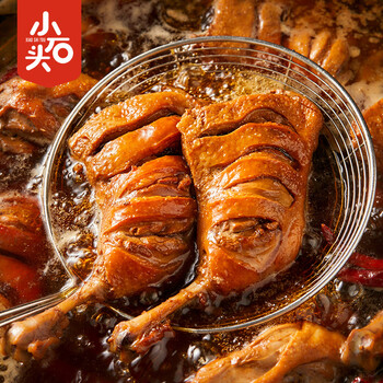小石头大鸭腿即食肉类零食卤味熟食即食鸭货香辣零食 【共1000g】混合