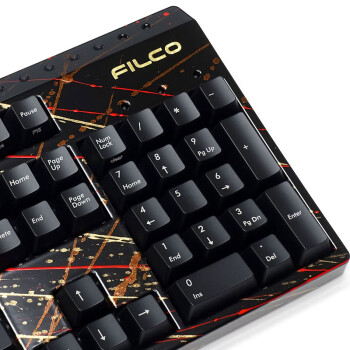 斐尔可FILCO三代机械键盘KOBO定制游戏电竞 花纹黑 官方标配