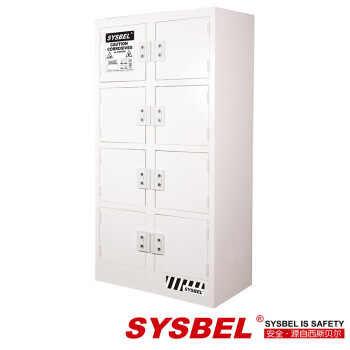 SYSBEL西斯贝尔强腐蚀性化学品安全储存柜（八门）ACP810040化学品危险品储存柜安全柜 ACP810040