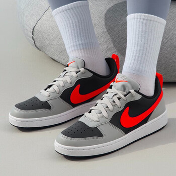 耐克（NIKE）女鞋2024夏款COURT BOROUGH LOW经典百搭低帮运动休闲板鞋DV5456 DV5456-003 38