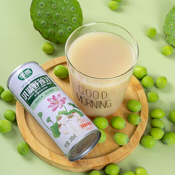 华贵洪湖野莲汁莲藕汁植物饮料湖北特产饮品 野莲汁240ml*3罐