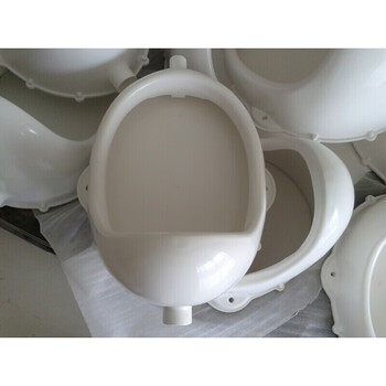 工地小便斗塑料小便池临时小便器挂墙式便器简易尿盆幼儿尿斗男孩 白