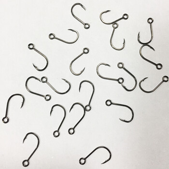 海豚月路亚马口钩亮片钩大管付单钩路亚小翘嘴改装钩 2号/20枚装