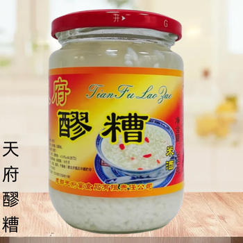 360g瓶装四川酒量硬米发酵月子米酒旭旺糯米酒甜酒天府醪糟360克1瓶