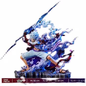 海贼王手办Wink紧握雷电五档尼卡路飞动漫航海王模型摆件礼物周边 雷电五档路飞（25cm）