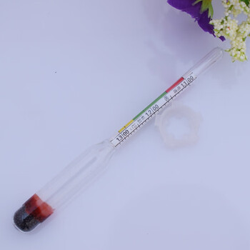 汽车蓄电池电瓶电解液比重计 电液密度计吸入式比重计1.1-1.