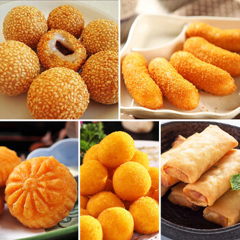 恒愎南瓜饼3袋半成品油炸即食袋装速冻糕点小吃酒店饭店早餐点心热盘