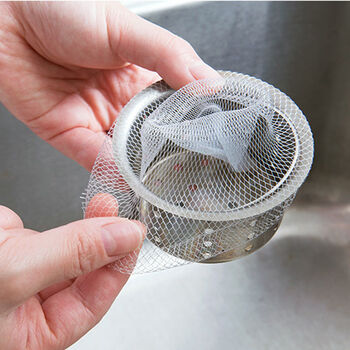 洗手盆下水管 厨房水槽过滤网袋下水道大号洗碗菜池网漏一次性隔渣网
