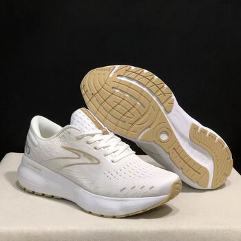 布鲁克斯glycerin马拉松甘油20跑步跑鞋男女鞋情侣款 甘油20白棕 36